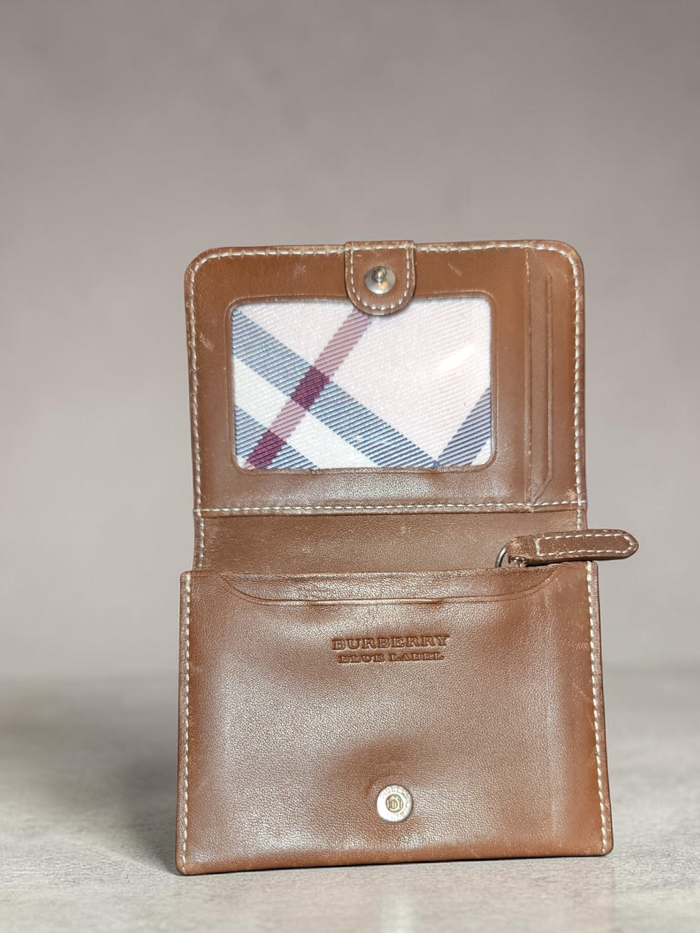 Burberry Blue Label Nova Check Wallet - Japan Exclusive - Picture 3 of 6